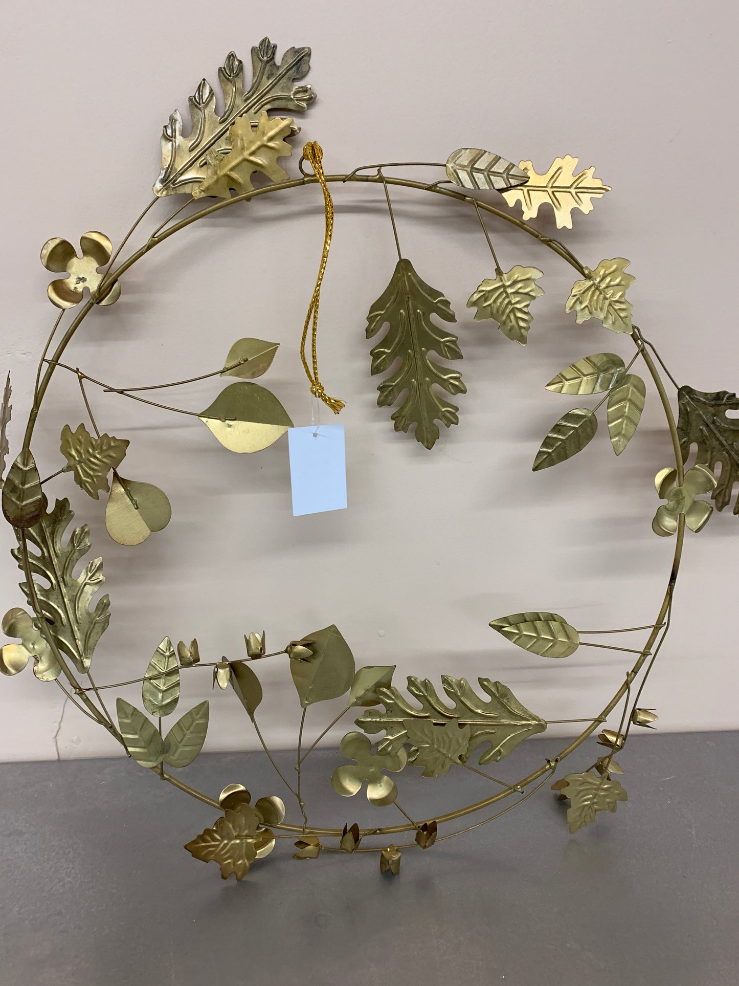 Metal wreath