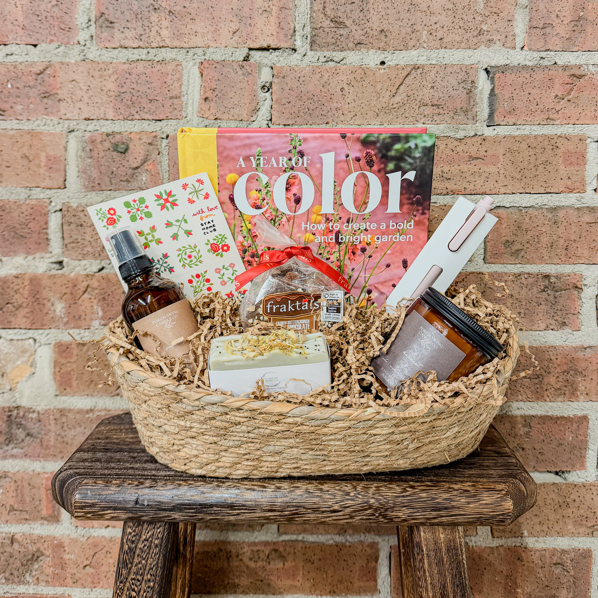 Gift Basket with Book