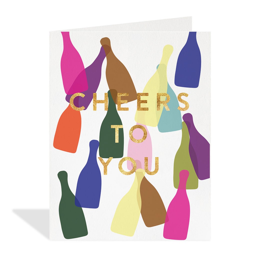 Greeting Card- CHEERS TO YOU