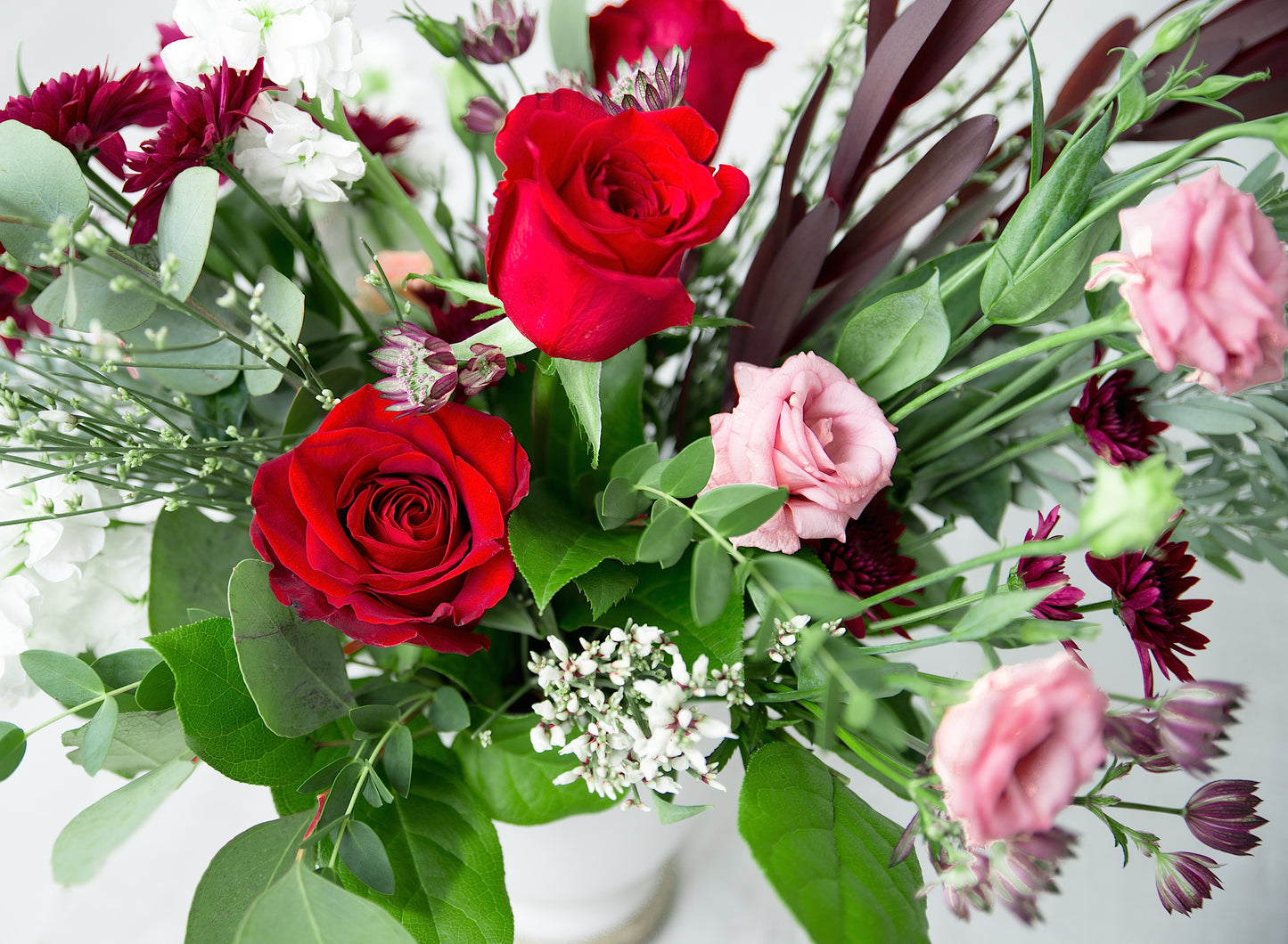 Lush Vase Arrangement