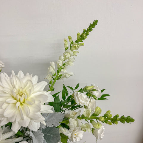 Classic and White Vase
