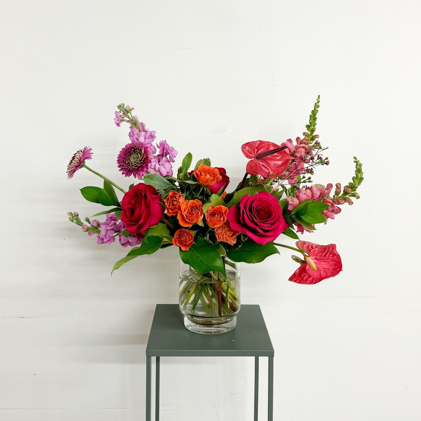 LUV U Vase Arrangement- Premium